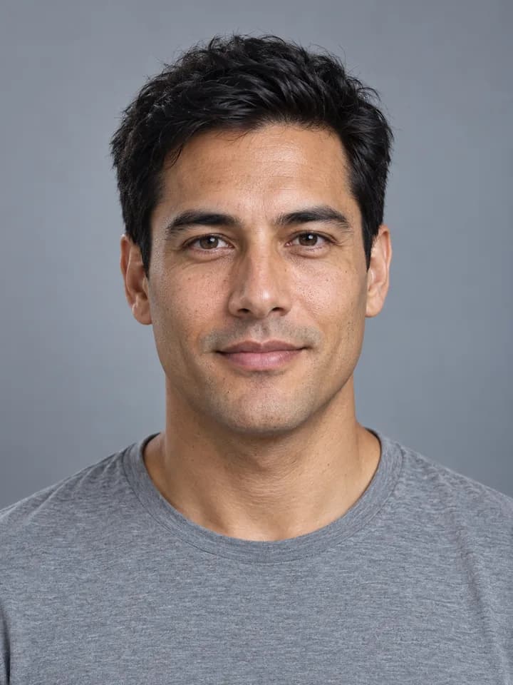 Clean-shaven idea — illustrative style reference