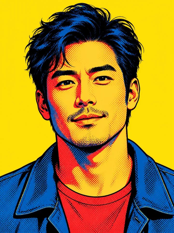 Play · pop art — illustrative style reference